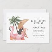 バチェロレッテ週末旅行 招待状 (正面)
