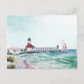 バチェロレッテ週末旅行 |秋のハロウィーン インビテーションポストカード (裏面)