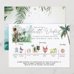 バチェロレッテ週末旅行   Palmビーチ 招待状