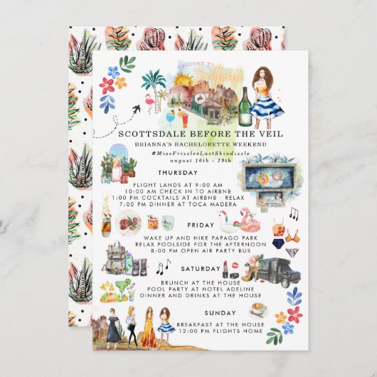 バチェロレッテ週末旅行 | Scottsdale AZ (正面/裏面)