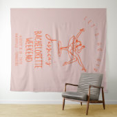 バチェロレッテ週末背景フォトブース タペストリー (インサイチュ(横))