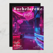 バチェロレッテ雑誌表紙 招待状 (正面/裏面)