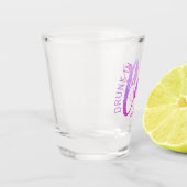 バチェロレッテ飲インラブカスタムピンク ショットグラス (左)