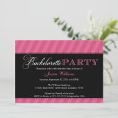 バチェロレッテ|は縞で飾ります 招待状 (スタンド正面)