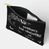 バチェロレッテ ハロウィン テーマのパーティー アクセサリーポーチ (見開き)