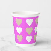 バチェロレッテ ピンクパーティー用品 紙コップ (裏面)