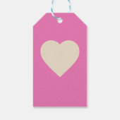 バチェロレッテ ピンクパーティー ギフトタグ (裏面)