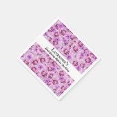 バチェロレッテ、ブライダルシャワーゴルフラベンダー スタンダードカクテルナプキン (角)