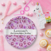 バチェロレッテ、ブライダルシャワーゴルフラベンダー ペーパープレート (パーティー)