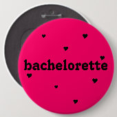"バチェロレッテ"ボタン 缶バッジ (正面&裏面)