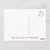 バチェロレッテ ポストカード (裏面)