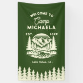 バチェロレッテ・リトロ・ウェルカム 横断幕 (縦)