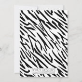 バチェロレッテ 招待状 (裏面)