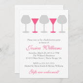 バチェロレッテ 招待状 (正面/裏面)