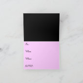 バチェロレッテ! 招待状 (内部)