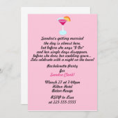 バチェロレッテ 招待状 (正面/裏面)