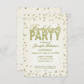 バチェロレッテ 招待状 (正面/裏面)