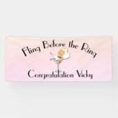 バチェロレッテ 横断幕 (横)