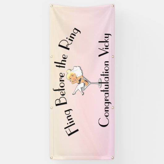 バチェロレッテ 横断幕 (縦)