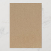 /バチェロレッテ/誕生日の旅程結婚 プログラム (裏面)