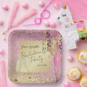 バチェロレッテ/誕生日パーティー – ピンク ペーパープレート (パーティー)