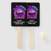 バチェロレッテNOブーズクルーズクルーズクルーズベッティパーティー ハンドファン (正面&裏面)