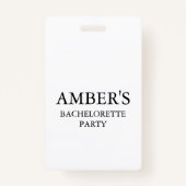 バチェロレッテQRコード買花嫁Aドリンク バッジ (裏面)