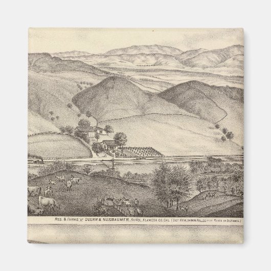 バチェーランシュ・デュエ マグネット (正面)