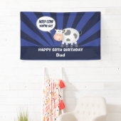 バチカンあなたは60おもしろいかわいいハッピーハッピーエンド60誕生日 横断幕 (インサイチュ)