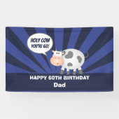 バチカンあなたは60おもしろいかわいいハッピーハッピーエンド60誕生日 横断幕 (横)