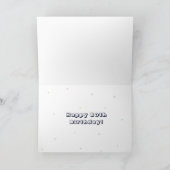 バチカンあなたは80おもしろいかわいいハッピーハッピー八十誕生日 カード (内部)