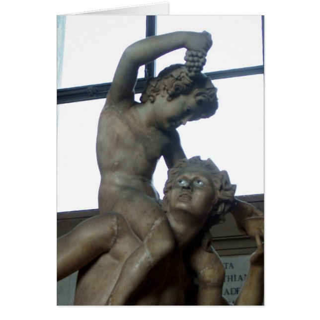 バチカンのバッカスの彫像 (正面)