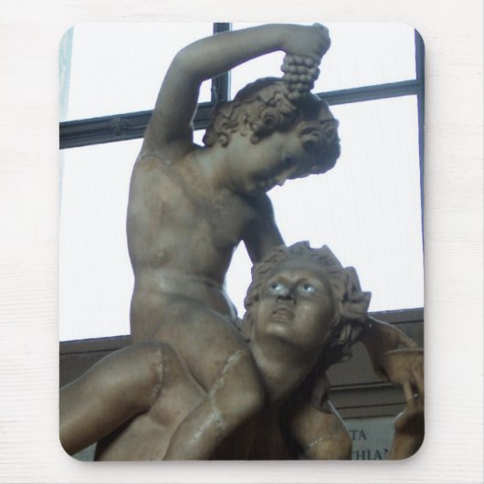 バチカンのバッカス像 マウスパッド (正面)