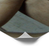 バチカンのバッカス像～ローマ、イタリア ポスター (角)