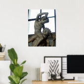 バチカンのバッカス像～ローマ、イタリア ポスター (ホームオフィス)