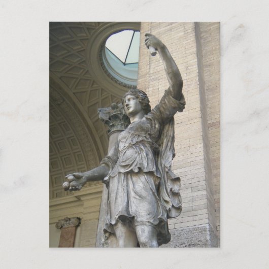 バチカンの像 ポストカード (正面)