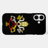 バチカンの紋章 プレミアム ファインアート エンブレム Case-Mate iPhoneケース (裏面 (横))