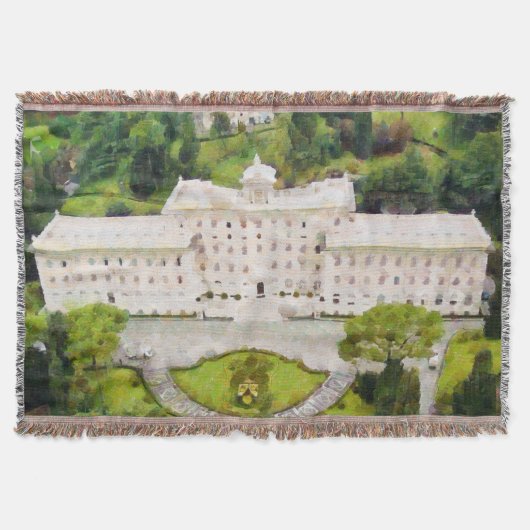 バチカンの絵画 スローブランケット (正面)