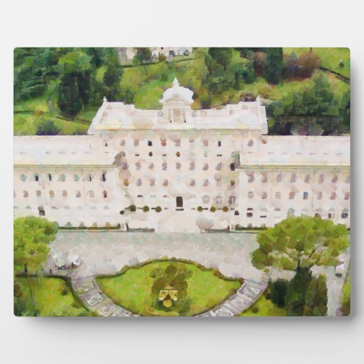 バチカンの絵画 フォトプラーク (正面)