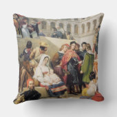 バチカンのRaphael、1832年(キャンバスの油) クッション (裏面)