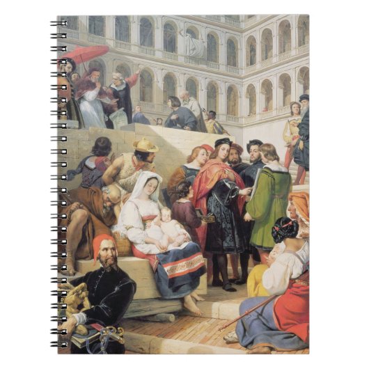 バチカンのRaphael、1832年(キャンバスの油) ノートブック (正面)