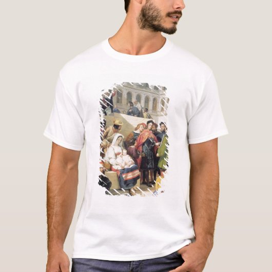 バチカンのRaphael、1832年(キャンバスの油) Tシャツ (正面)
