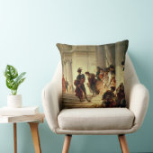 バチカンを去っているチェーザレ・ボルジア クッション (椅子)