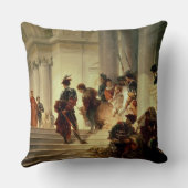 バチカンを去っているチェーザレ・ボルジア クッション (裏面)