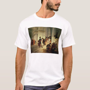 バチカンを去っているチェーザレ・ボルジア Tシャツ