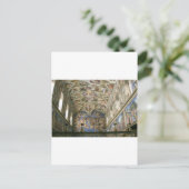 バチカンシスティーナ礼拝堂 ポストカード (スタンド正面)