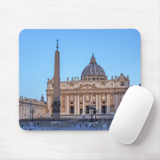 バチカンシティの聖ペテロズスクエア-イタリア，ローマ マウスパッド (マウス)