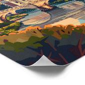 バチカンシティトラベルアートヴィンテージ ポスター (角)