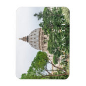 バチカンシティバシリカドームビュー冷蔵庫用マグネット マグネット (縦)