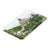 バチカンシティバシリカドームビュー冷蔵庫用マグネット マグネット (左側)